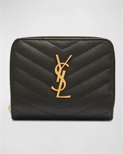 compact wallet ysl|ysl wallet price.